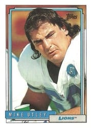 1992 Topps Base Set Mike Utley #16 card