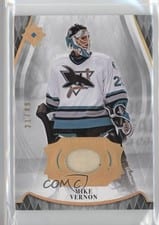 2023-24 Upper Deck Ultimate Collection Ultimate Planks Mike Vernon #PL-MV card