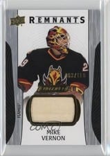 2024-25 Upper Deck Engrained Icons Remnants Mike Vernon #R-MV card