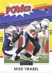 2021 Panini Contenders Power Players Mike Vrabel #PP-MVR card