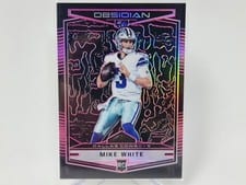 2018 Panini Obsidian Mike White #123 card
