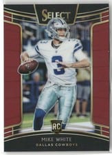 2018 Panini Select Mike White #95 card
