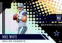 2018 Panini Unparalleled Base Set Mike White #244 card