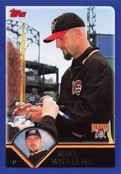 2003 Topps Base Set Mike Williams #64 card