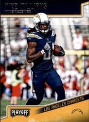 2018 Panini Playoff Base Set Mike Williams #110 card