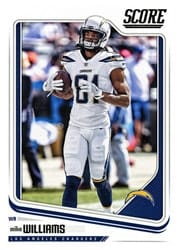 2018 Score Base Set Mike Williams #177 card