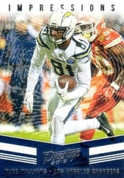 2019 Panini Prestige Impressions Mike Williams #IP-MW card