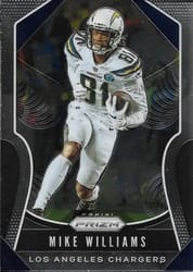2019 Panini Prizm Base Set Mike Williams #218 card