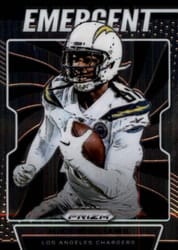 2019 Panini Prizm Emergent Mike Williams #6 card