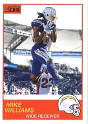2019 Score Base Set Mike Williams #28 card