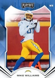 2021 Panini Playoff Base Set Mike Williams #96 card
