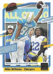 2023 Donruss Highlights Mike Williams #H-MW card