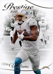 2023 Panini Prestige Base Set Mike Williams #166 card