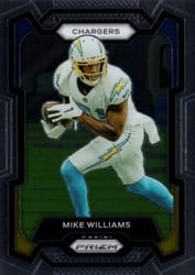 2023 Panini Prizm Base Set Mike Williams #161 card