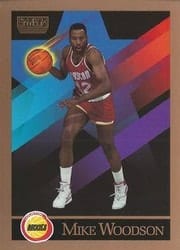 1990-91 SkyBox Base Set Mike Woodson #386 card