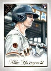 2019 Topps Gallery Base Set Mike Yastrzemski #102 card
