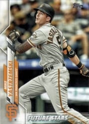2020 Topps Base Set Mike Yastrzemski #297 card