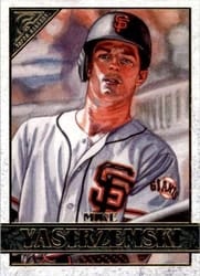 2020 Topps Gallery Base Set Mike Yastrzemski #135 card