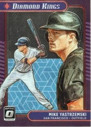 2021 Donruss Optic Base Set Mike Yastrzemski #28 card