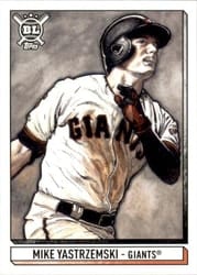 2021 Topps Big League Art of the Game Mike Yastrzemski #ATG-MY card