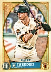 2021 Topps Gypsy Queen Base Set Mike Yastrzemski #209 card