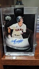 2022 Topps Chrome Black Autographs Mike Yastrzemski #CBA-MY card