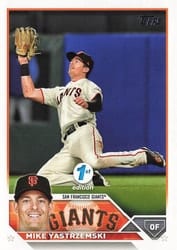2023 Topps 1st Edition Base Set Mike Yastrzemski #98 card