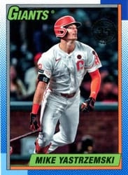 2025 Topps 1990 Topps Baseball (Series Two) Mike Yastrzemski #90B2-2 card