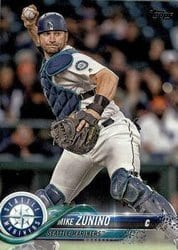 2018 Topps Base Set Mike Zunino #513 card