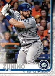 2019 Topps Base Set Mike Zunino #11 card