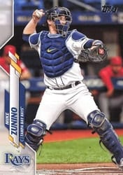 2020 Topps Base Set Mike Zunino #554 card