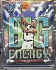2025-26 Bowman University Best Big Energy Mikel Brown Jr. #BE-2 card