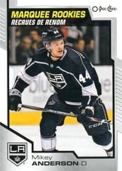 2020-21 O-Pee-Chee Base Set Mikey Anderson #522 card