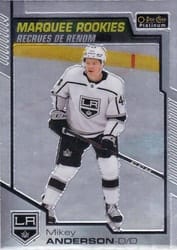 2020-21 O-Pee-Chee Platinum Base Set Mikey Anderson #179 card