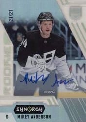 2020-21 Upper Deck Synergy Base Set Mikey Anderson #111 card
