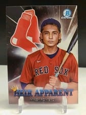 2022 Bowman Draft Heir Apparent Mikey Romero #HA-18 card