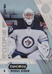 2020-21 Upper Deck Synergy Base Set Mikhail Berdin #122 card