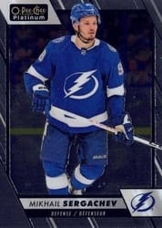 2023-24 O-Pee-Chee Platinum Base Set Mikhail Sergachev #69 card