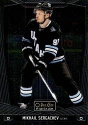 2024-25 O-Pee-Chee Platinum Base Set Mikhail Sergachev #181 card