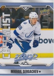 2024-25 Upper Deck MVP Base Set Mikhail Sergachev #200 card