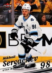 2025-26 Fleer Ultra Base Set Mikhail Sergachev #56 card