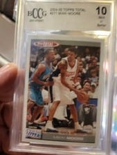 Mikki Moore 2004-05 Topps Total Base Set card