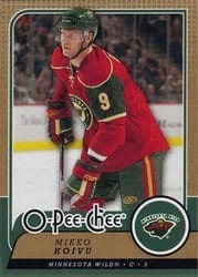 2008-09 O-Pee-Chee Base Set Mikko Koivu #212 card