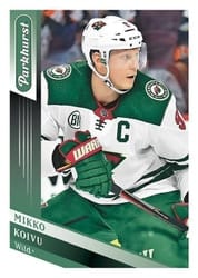 2019-20 Parkhurst Base Set Mikko Koivu #161 card