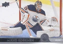 2020-21 Upper Deck Base Set Mikko Koskinen #72 card
