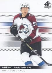 2019-20 SP Authentic Base Set Mikko Rantanen #92 card