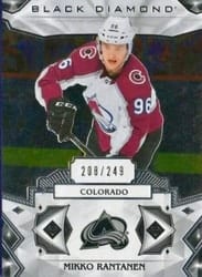 2019-20 Upper Deck Black Diamond Base Set Mikko Rantanen #BDB-MR card