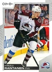2020-21 O-Pee-Chee Base Set Mikko Rantanen #312 card