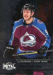2020-21 SkyBox Metal Universe Base Set Mikko Rantanen #96 card