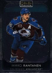 2021-22 O-Pee-Chee Platinum Base Set Mikko Rantanen #13 card
